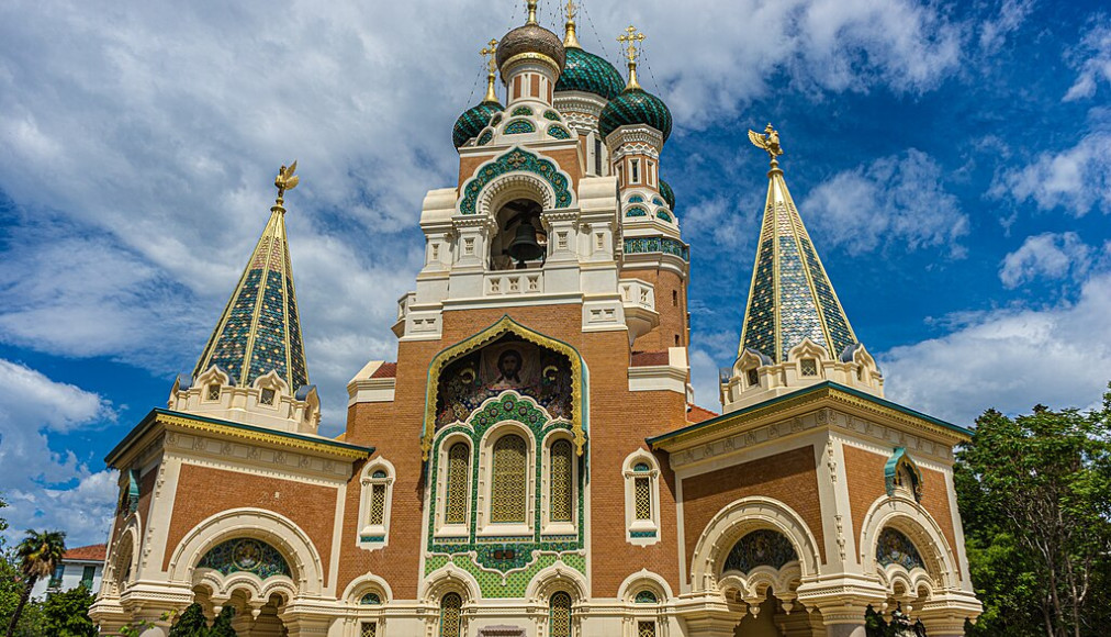 L&#039;église orthodoxe Saint-Nicolas-et-Sainte-Alexandra à Nice / ©Miguel Mendez, CC BY 2.0 Wikimedia Commons