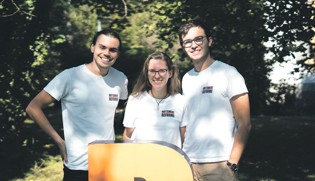 Simon Zürcher, Adrien Despont et Lyah Emery / ©DR