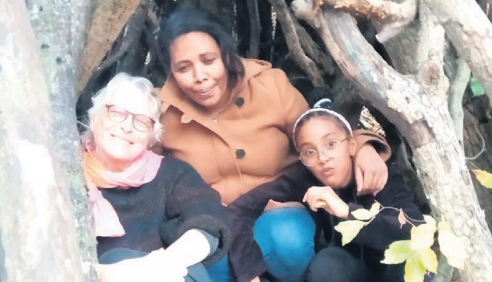 Dans le cadre d’un projet de parrainage, Claire-Lise Vouga soutient Yordanos Gebreharyiwat et sa fille Sege qui viennent d’Erythrée. Dans le cadre d’un projet de parrainage, Claire-Lise Vouga soutient Yordanos Gebreharyiwat et sa fille Sege qui viennent d’Erythrée. / © DR