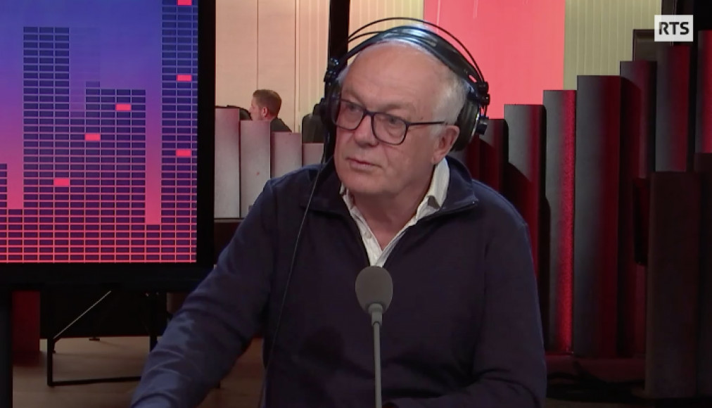 Michel Kocher présente la Chronique RTSreligion: Philippe Leuba candidat au Conseil synodal de l’Eglise protestante vaudoise Michel Kocher présente la Chronique RTSreligion: Philippe Leuba candidat au Conseil synodal de l’Eglise protestante vaudoise / ©RTS