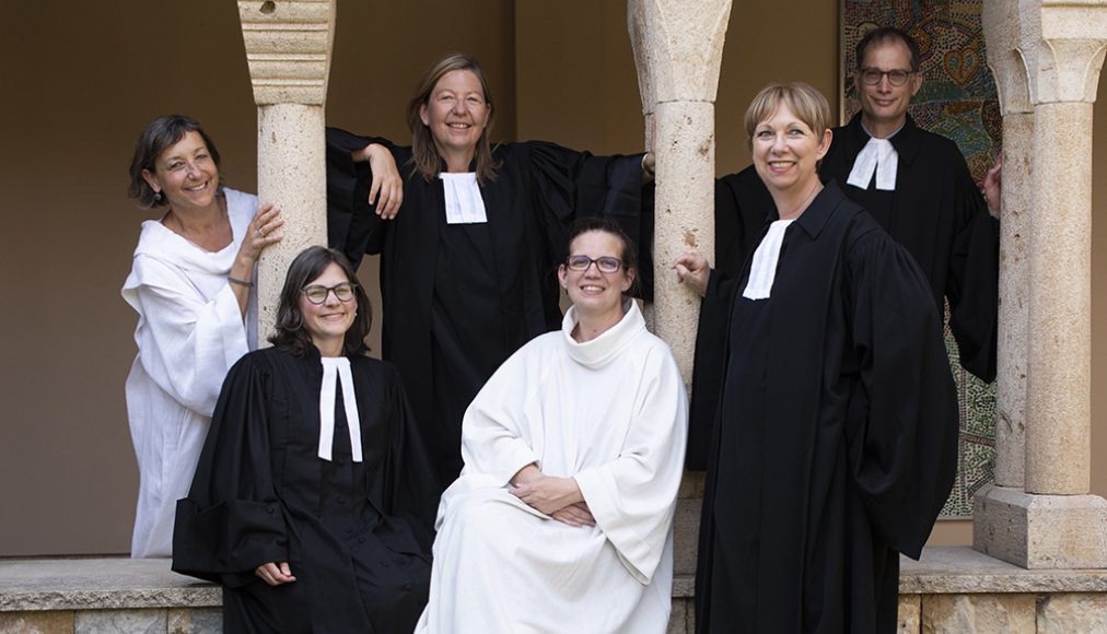 De g. à d. : Catherine Novet, Noémie Heiniger, Sabine Pétermann, Céline Michel, Isabelle Graesslé et Laurent Bader De g. à d. : Catherine Novet, Noémie Heiniger, Sabine Pétermann, Céline Michel, Isabelle Graesslé et Laurent Bader / © DR