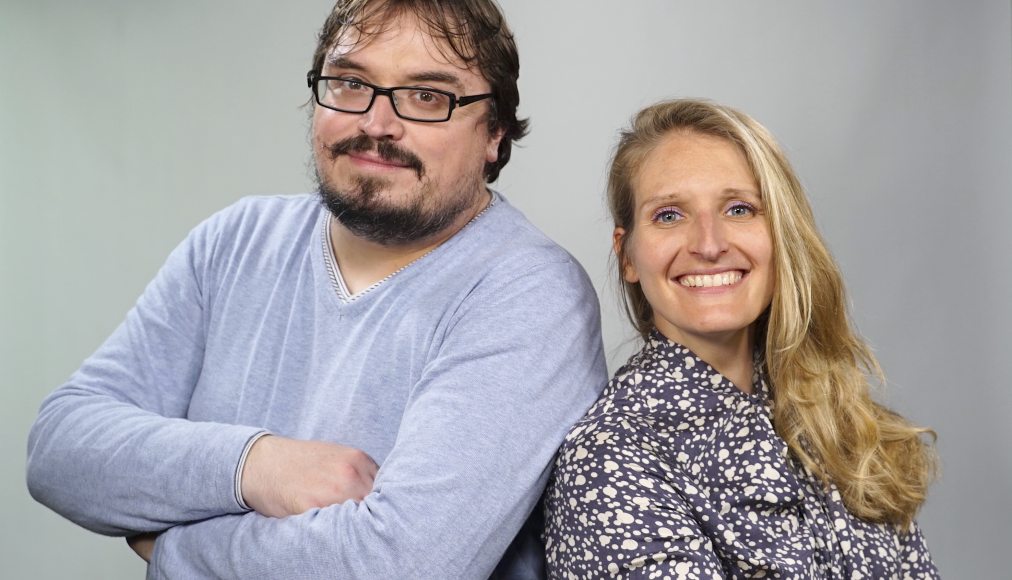 Joël Burri, rédacteur en chef du journal «Réformés» et Camille Andres, journaliste et cheffe de projet. © Max Idje Joël Burri, rédacteur en chef du journal «Réformés» et Camille Andres, journaliste et cheffe de projet. © Max Idje / Joël Burri, rédacteur en chef du journal «Réformés» et Camille Andres, journaliste et cheffe de projet. © Max Idje
