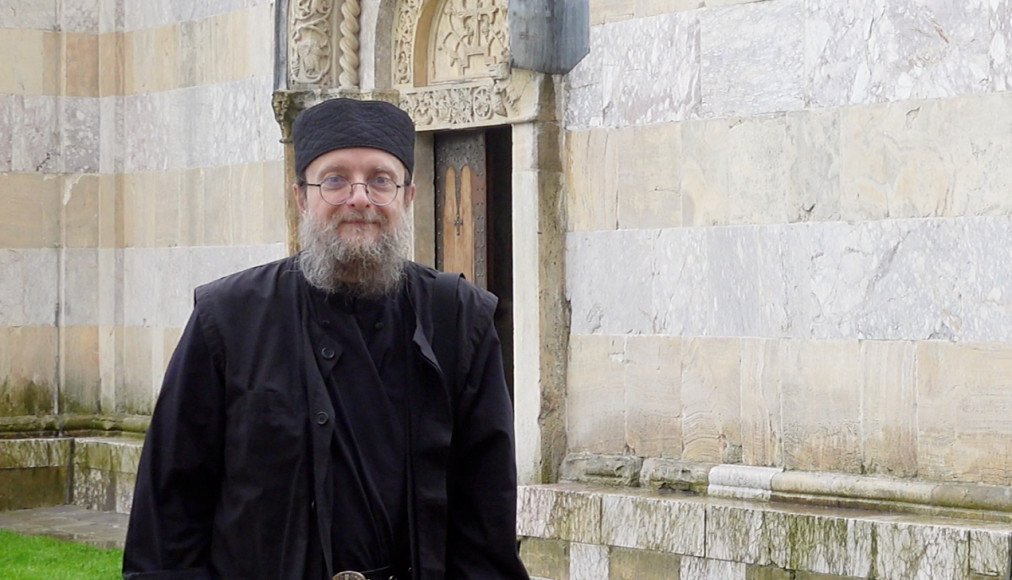 Le père Sava Janjić au monastère de Visoki Dečani. Le père Sava Janjić au monastère de Visoki Dečani. / ©Laurence Villoz / RTSreligion