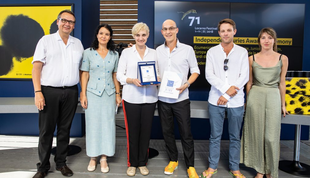 Le jury œcuménique du dernier festival de Locarno remet le prix aux réalisateurs du film Sibel Le jury œcuménique du dernier festival de Locarno remet le prix aux réalisateurs du film Sibel / © Locarno Festival - Marin Mikelin