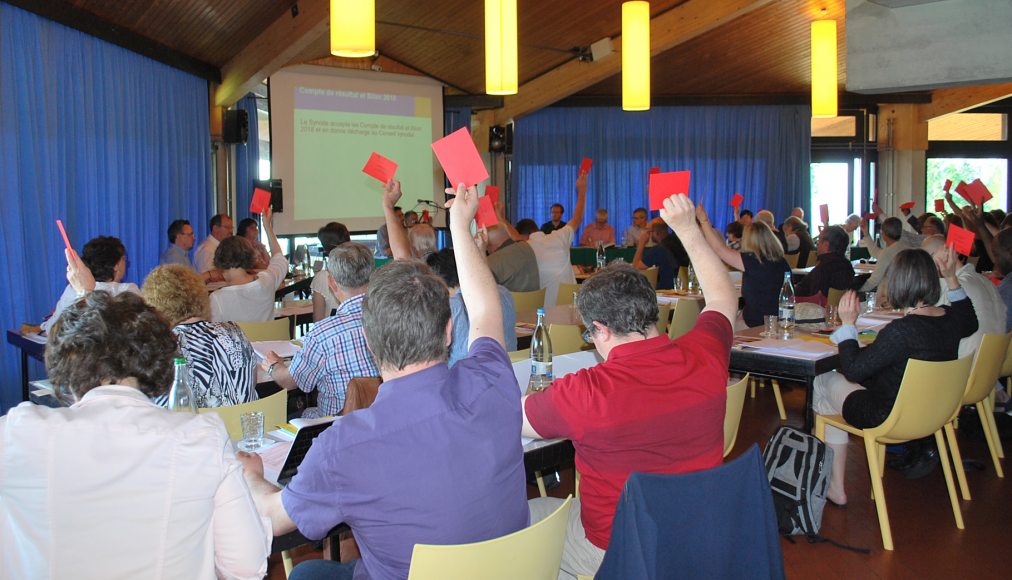 Le Synode d’été de l’EREN s’est tenu le mercredi 5 juin dernier au Centre du Louverain aux Geneveys-sur-Coffrane. Le Synode d’été de l’EREN s’est tenu le mercredi 5 juin dernier au Centre du Louverain aux Geneveys-sur-Coffrane. / DR