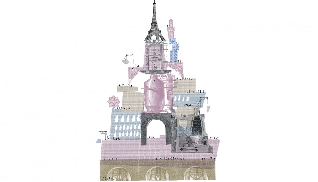 Frédéric Boyer a choisi ce dessin de Serge Bloch, présenté actuellement au MIR, parce que son interprétation de la tour de Babel dit quelque chose de très profond. Réinventée, avec notamment la tour Eiffel "croquée" à son sommet, elle n'existe que dans l'imaginaire des gens. Frédéric Boyer a choisi ce dessin de Serge Bloch, présenté actuellement au MIR, parce que son interprétation de la tour de Babel dit quelque chose de très profond. Réinventée, avec notamment la tour Eiffel "croquée" à son sommet, elle n'existe que dans l'imaginaire des gens. / © Bayard