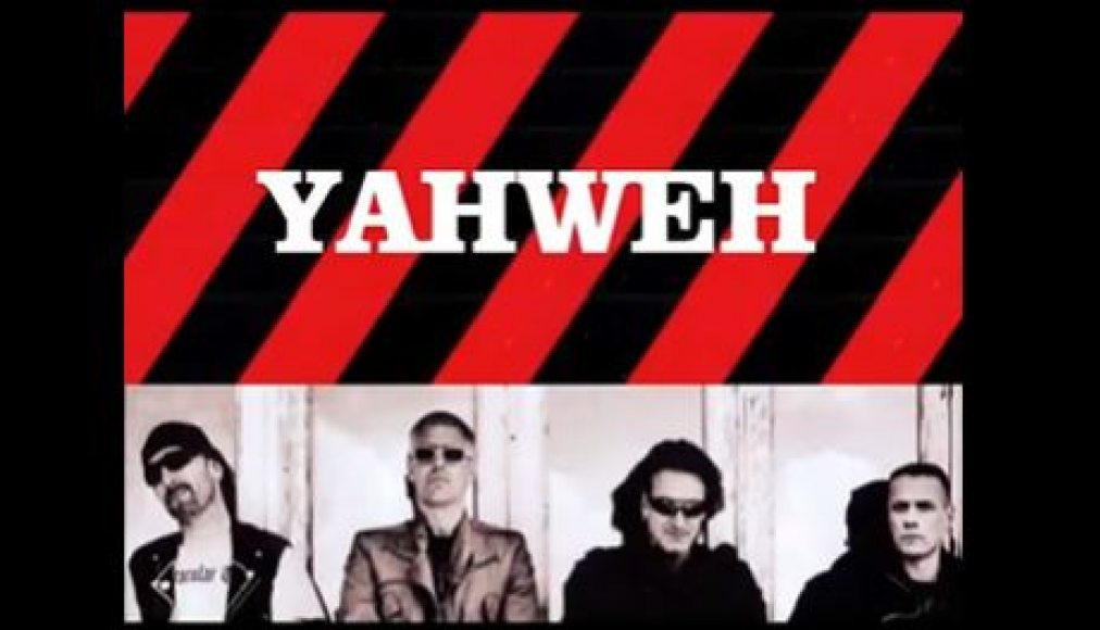 Extrait de la couverture du single de "Yahweh" de U2 Extrait de la couverture du single de "Yahweh" de U2 / ©DR